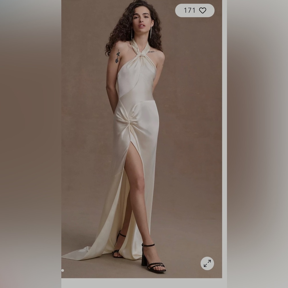Stunning Ronny Kobo Halter Gown